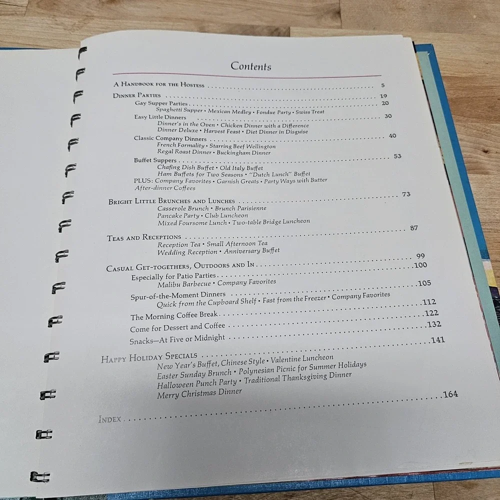 Betty Crocker's Hostess Cookbook (1967) || First Printing